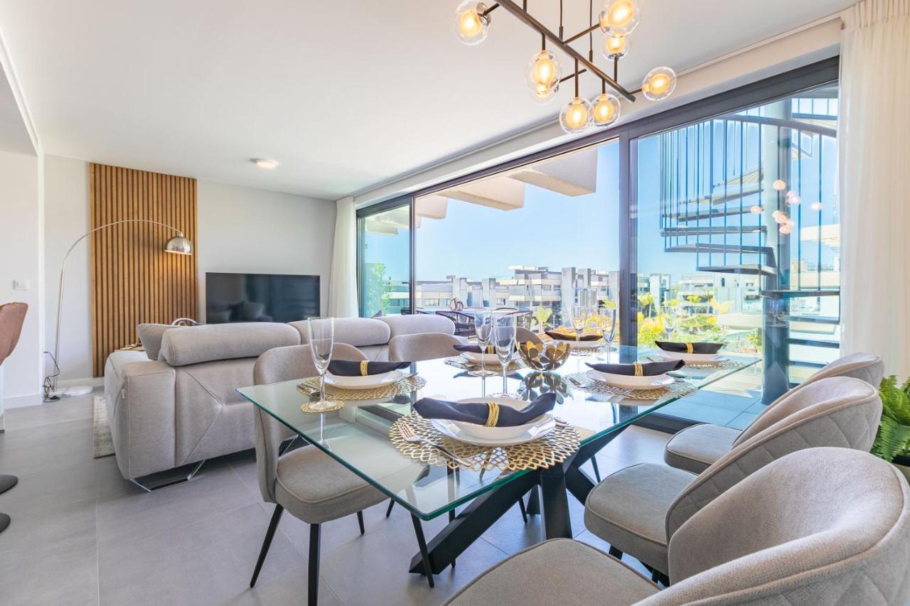 Апартаменты The Golden Oasis Penthouse Эстепона Экстерьер фото