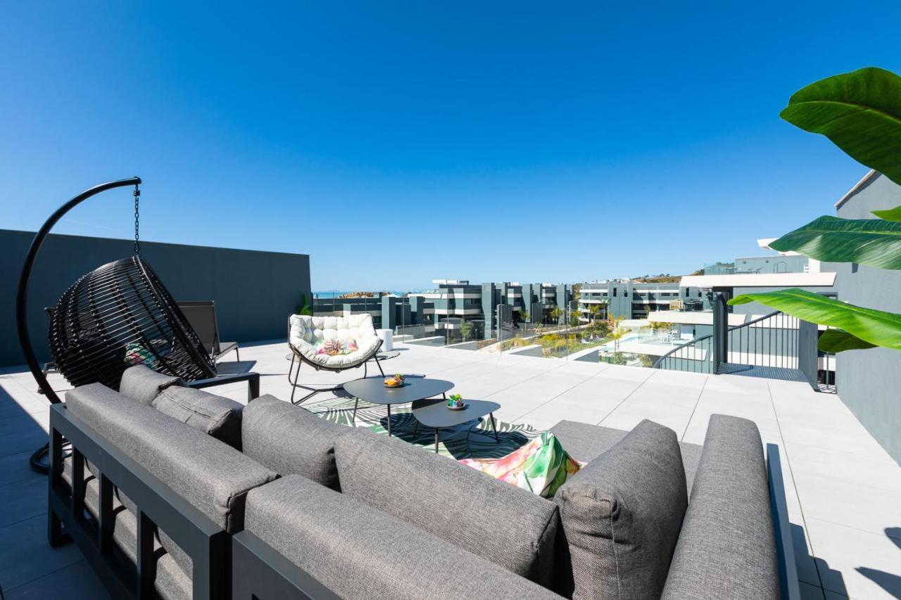 Апартаменты The Golden Oasis Penthouse Эстепона Экстерьер фото